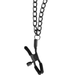 Begme - Red Edition Collar Con Cadenas Y Pinzas Pezones Con Forro De Neopreno