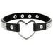 Coquette Chic Desire - Choker Cuero Vegano Corazon