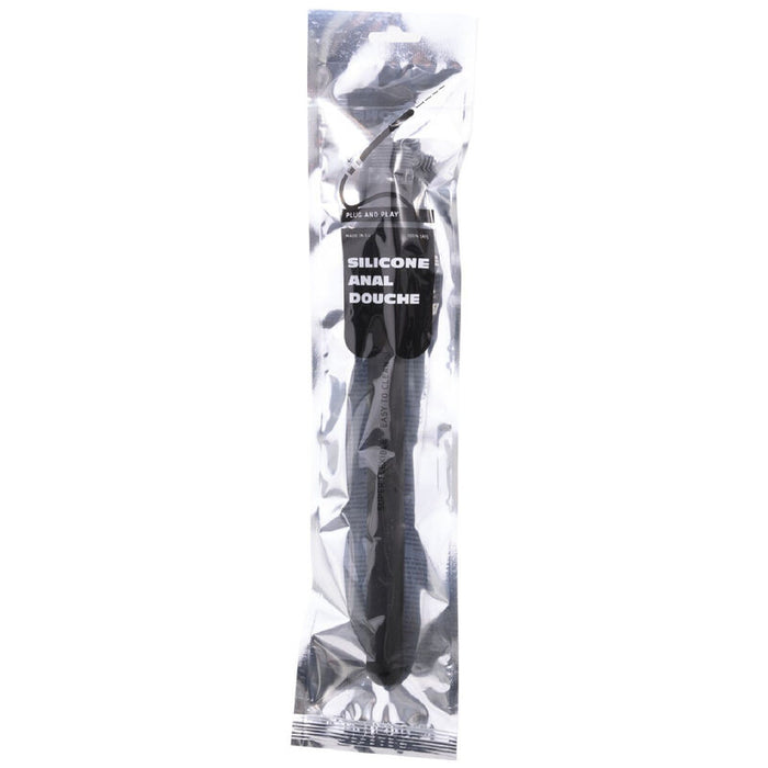 All Black - Mega Ripple Ducha Anal Silicona 28.5 Cm
