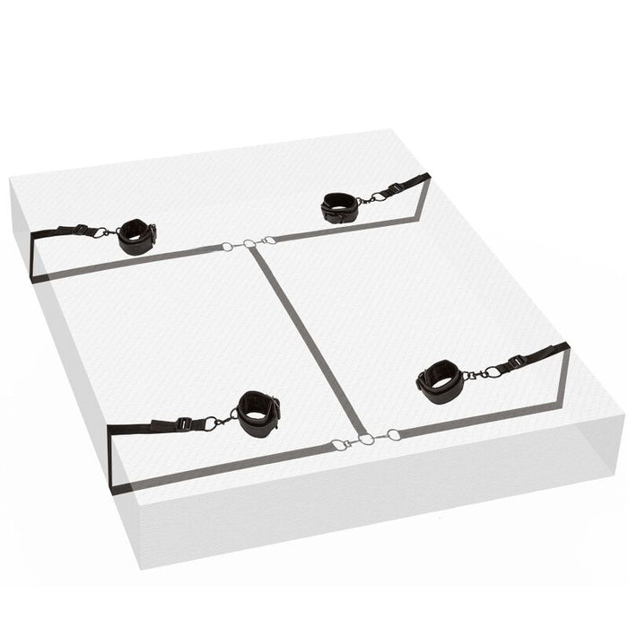 Calexotics - Boundless Red Restraint Set Restriccion Cama