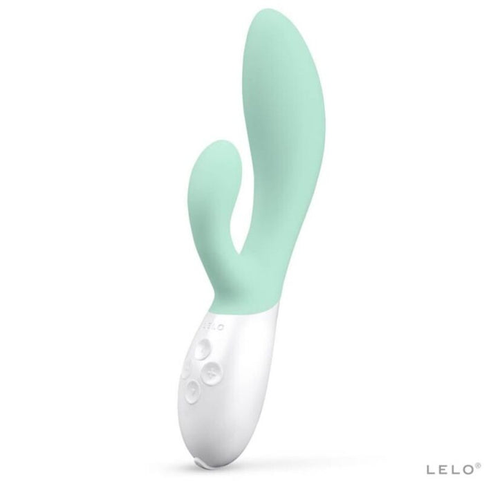 Lelo - Ina 3 Verde Vibrador Rabbit Lujo Verde Agua