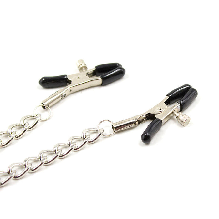 Ohmama Fetish - 4 Pinzas Pezones Con Cadenas