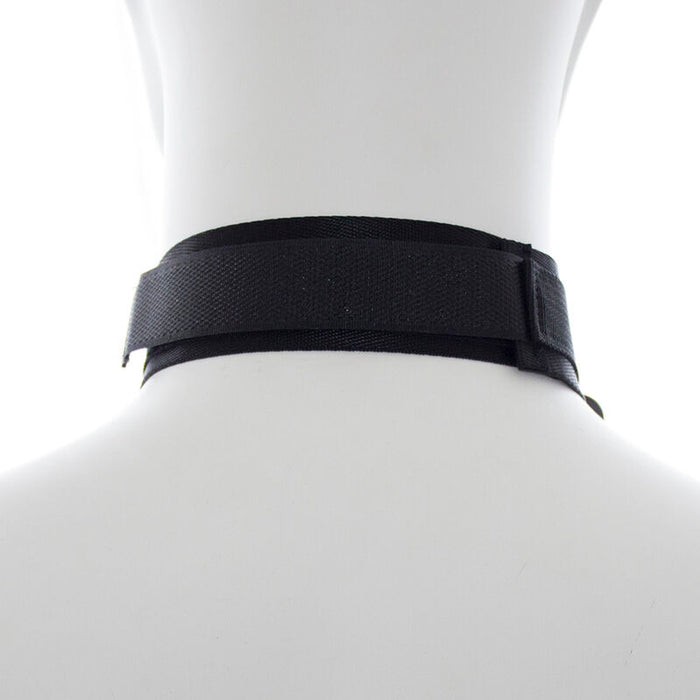 Ohmama Fetish - Esposas Y Collar De Nylon