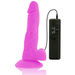 Diversia - Dildo Realístico Flexible Con Vibración Lila 18 Cm -o- 4 Cm