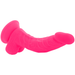 Diversia - Dildo Realístico Flexible Con Vibración Rosa 21.5 Cm -o- 4.5 Cm