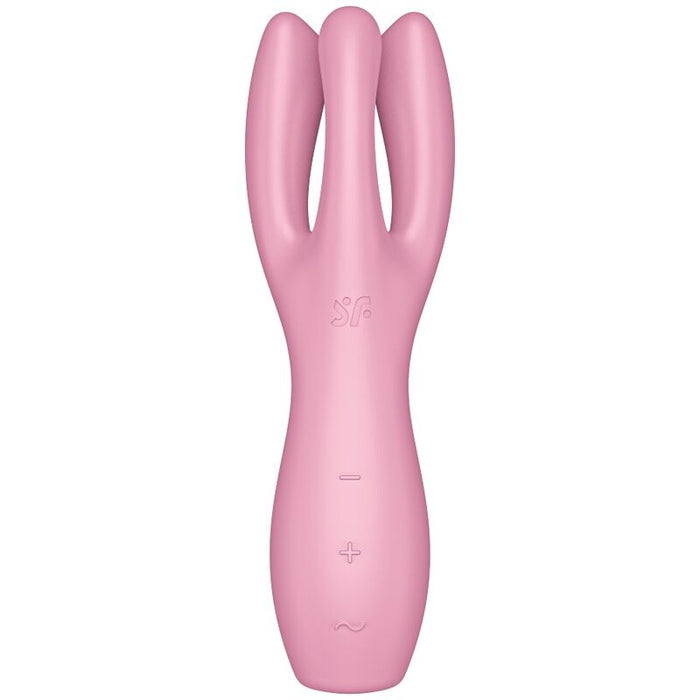 Satisfyer - Threesome 3 Vibrador Rosa