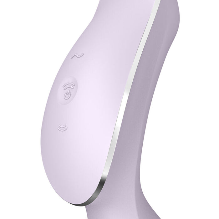 Satisfyer Curvy Trinity 2 Estimulador Y Vibrador - Morado