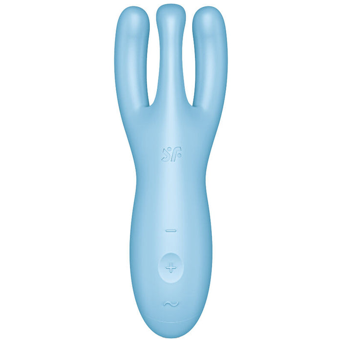 Satisfyer - Threesome 4 Vibrador App Azul