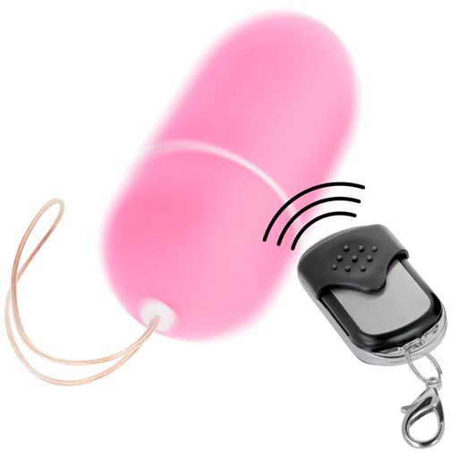 Online - Huevo Vibrador Control Remoto L Rosa