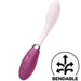Satisfyer - G-spot Flex 3 Multi Vibrador Rojo