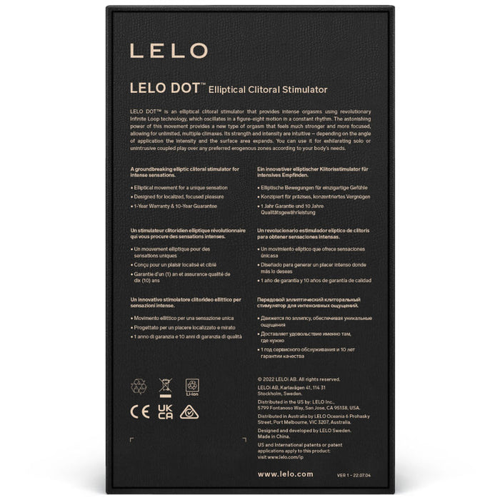 Lelo - Dot Estimulador De Clítoris - Verde Agua