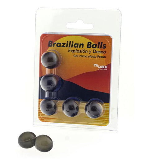 Taloka - Brazilian Balls Gel Excitante Efecto Frescor 5 Bolas