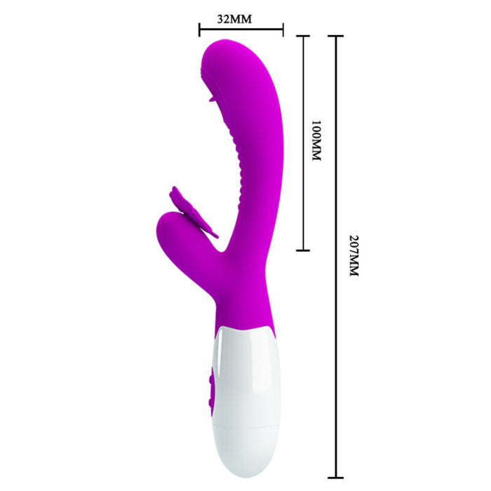 Pretty Love - Moth Licking & Vibrating Lila