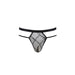 Passion - 029 Tanga Collin Negro L/xl