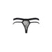 Passion - 029 Tanga Collin Negro L/xl