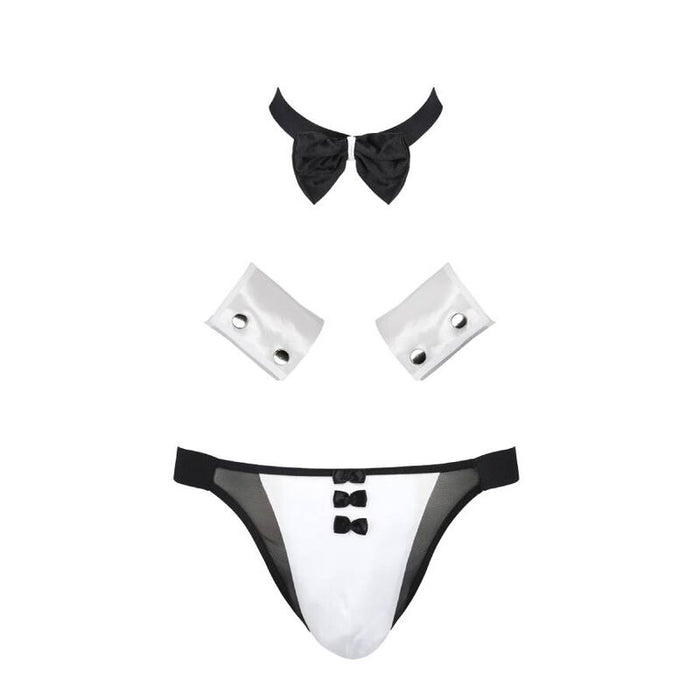 Passion - 036 Slip Alfrojo Negro S/m