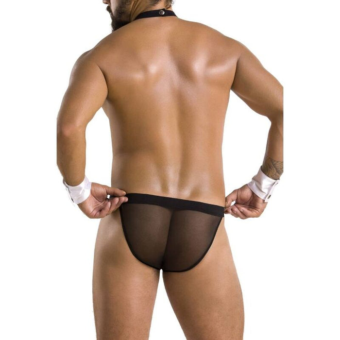 Passion - 036 Slip Alfrojo Negro S/m