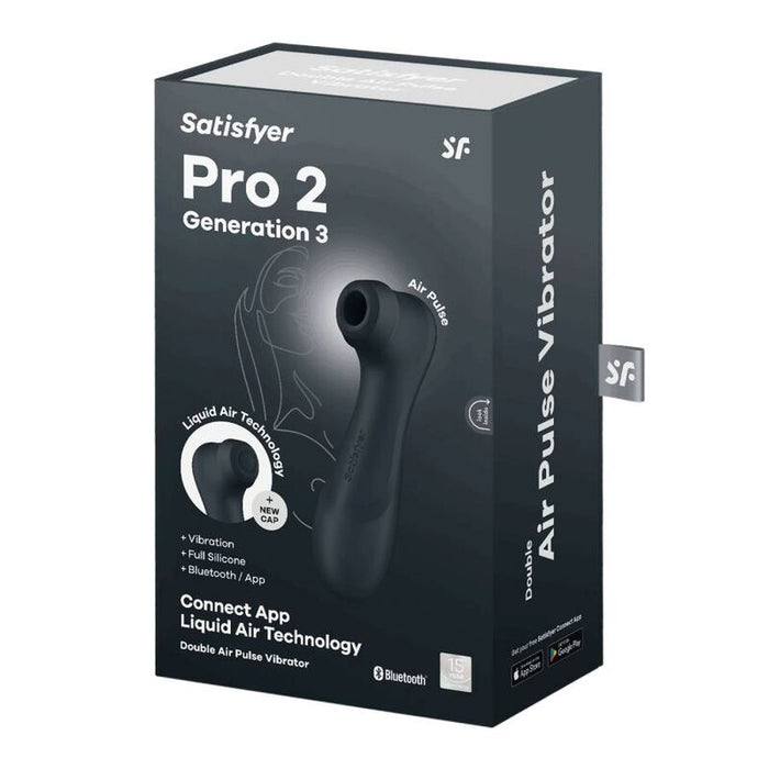 Satisfyer - Pro 2 Generación 3 Negro Bluetooth & App