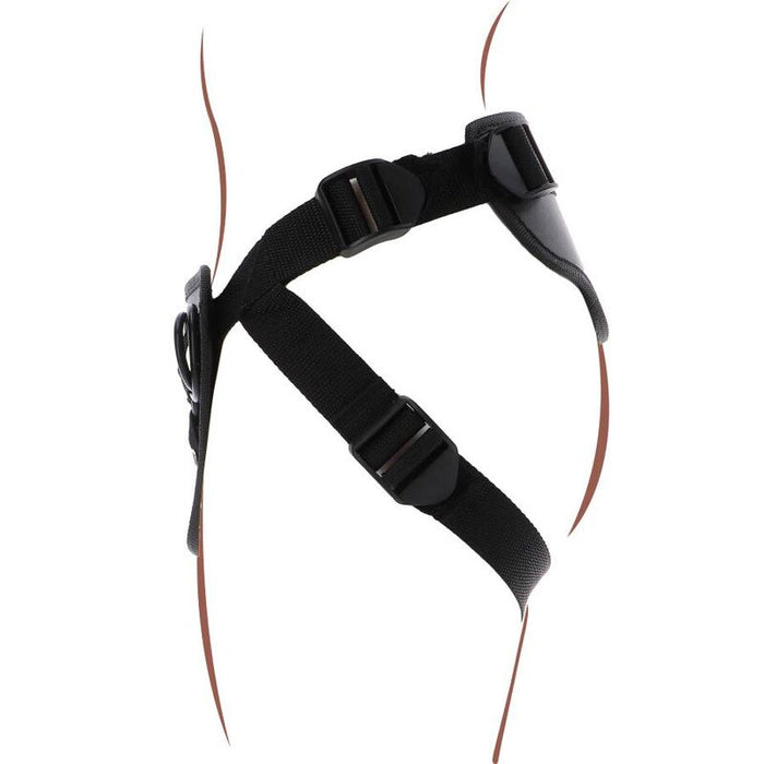 Get Real - Strap-on Deluxe Harnés Negro