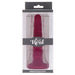 Get Real - Ribbed Dong 12 Cm Rojo