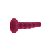 Get Real - Ribbed Dong 12 Cm Rojo