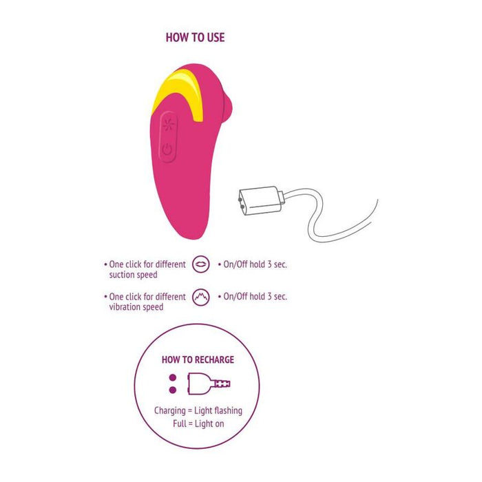 Xocoon - Infinite Love Estimulador Fucsia