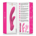 Intense - Luigi Vibrador Rabbit Silicona Liquida Rosa