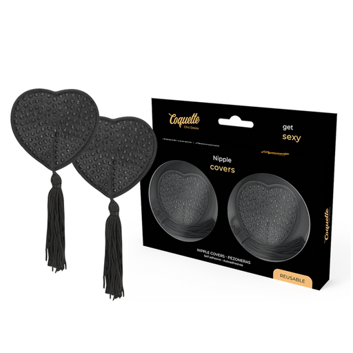 Coquette Chic Desire - Cubre Pezones Negro