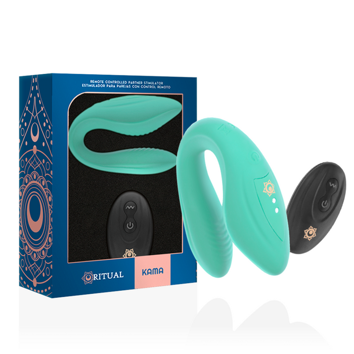 Rithual Kama Control Remoto Para Parejas Aqua