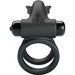 Pretty Love - Doble Anillo Vibrador Con Estimulador Negro