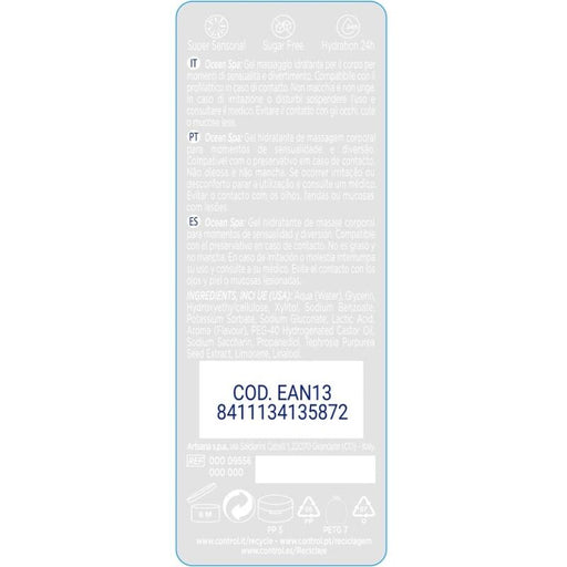 Control - 2 En 1 Massage & Pleasure Mediterranean Sea 200 Ml
