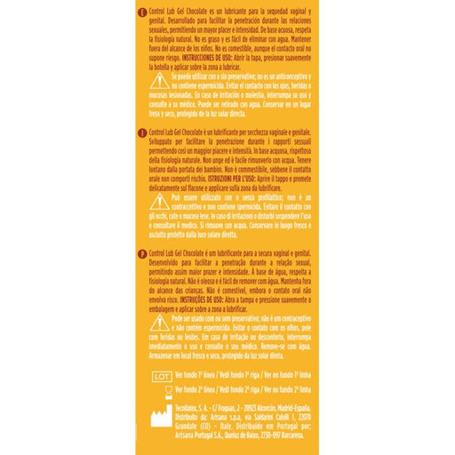 Control - Lub Gel Lubricante Chocolate 75 Ml