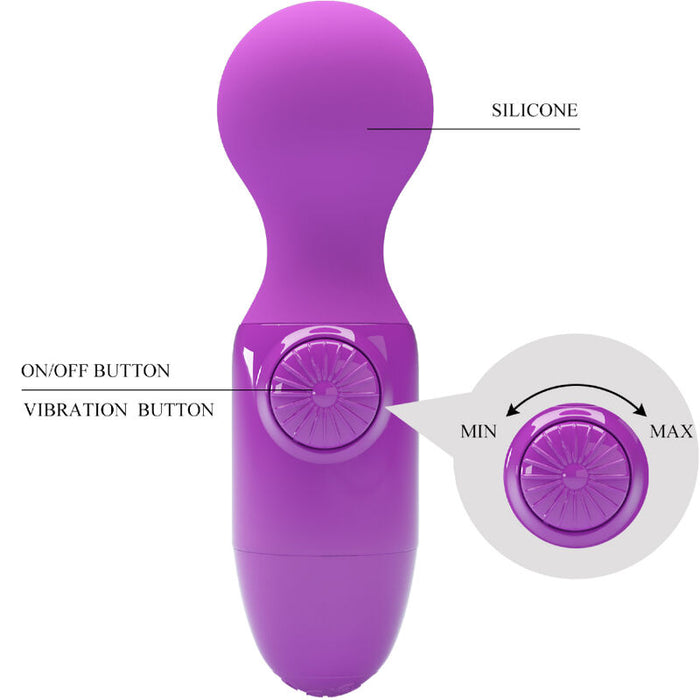 Pretty Love - Mini Masajeador Personal Morado