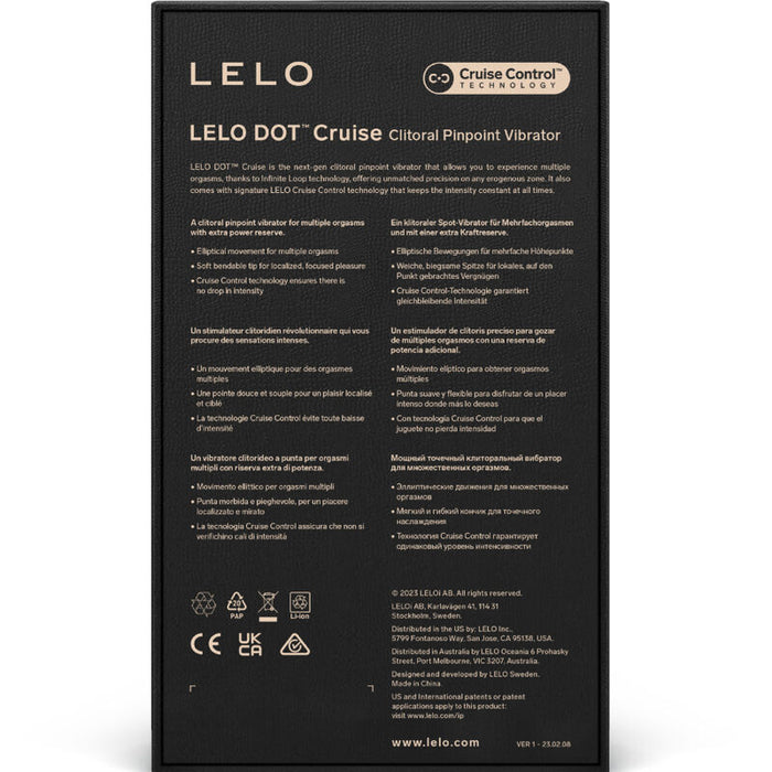 Lelo - Dot Cruise Estimulador De Clítoris Verde Pistacho