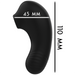 Rithual - Shushu Pro Pocket Estimulador Clitoris 2 Potentes Motores Azabache