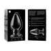 Nebula Series By Ibiza - Modelo 3 Plug Cristal Transparente 11 Cm -o- 5 Cm