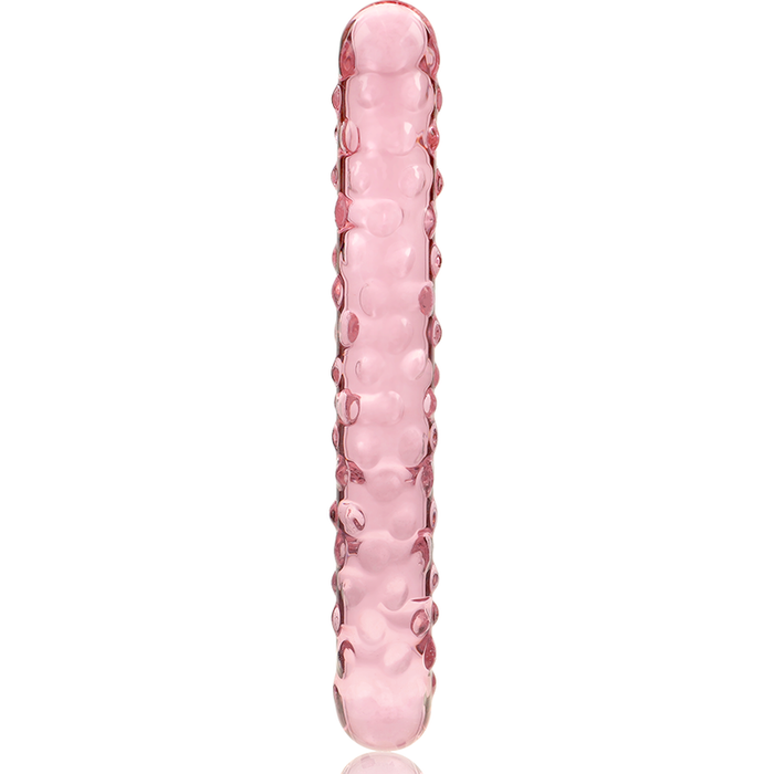 Nebula Series By Ibiza - Modelo 15 Dildo Cristal Rosa 18.5 Cm -o- 3 Cm