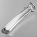 Nebula Series By Ibiza - Modelo 17 Dildo Cristal Transparente 18.5 Cm -o- 3 Cm