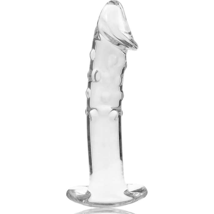 Nebula Series By Ibiza - Modelo 19 Dildo Cristal Transparente 18.5 Cm -o- 4 Cm