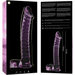 Nebula Series By Ibiza - Modelo 23 Dildo Cristal Rosa 21.5 Cm -o- 4 Cm