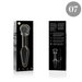 Nebula Series By Ibiza - Modelo 7 Plug Cristal Transparente 13.5 Cm -o- 3 Cm