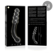 Nebula Series By Ibiza - Modelo 14 Dildo Cristal Transparente 18.5 Cm -o- 3 Cm