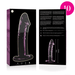 Nebula Series By Ibiza - Modelo 19 Dildo Cristal Rosa 18.5 Cm -o- 4 Cm