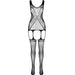 Passion - Eco Collection Bodystocking Eco Bs007 Rojo