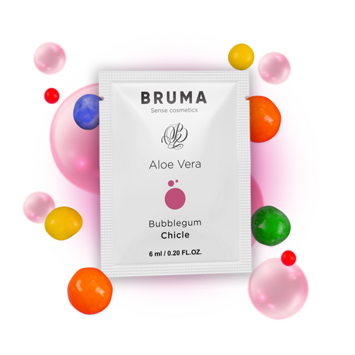Bruma - 6 Ml Gel Deslizante Con Aloe Vera Sabor A Chicle