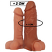 Virilxl - Extensión De Pene Liquid Silicone V9 Marrón
