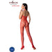 Passion - Bs100 Bodystocking Rojo Talla Única