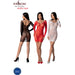 Passion - Bs101 Bodystocking Blanco Talla Única