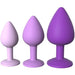 Fantasy For Her - Set 3 Plug Anal Violeta