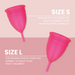 Intimichic - Copa Menstrual Silicona Medica - Talla S